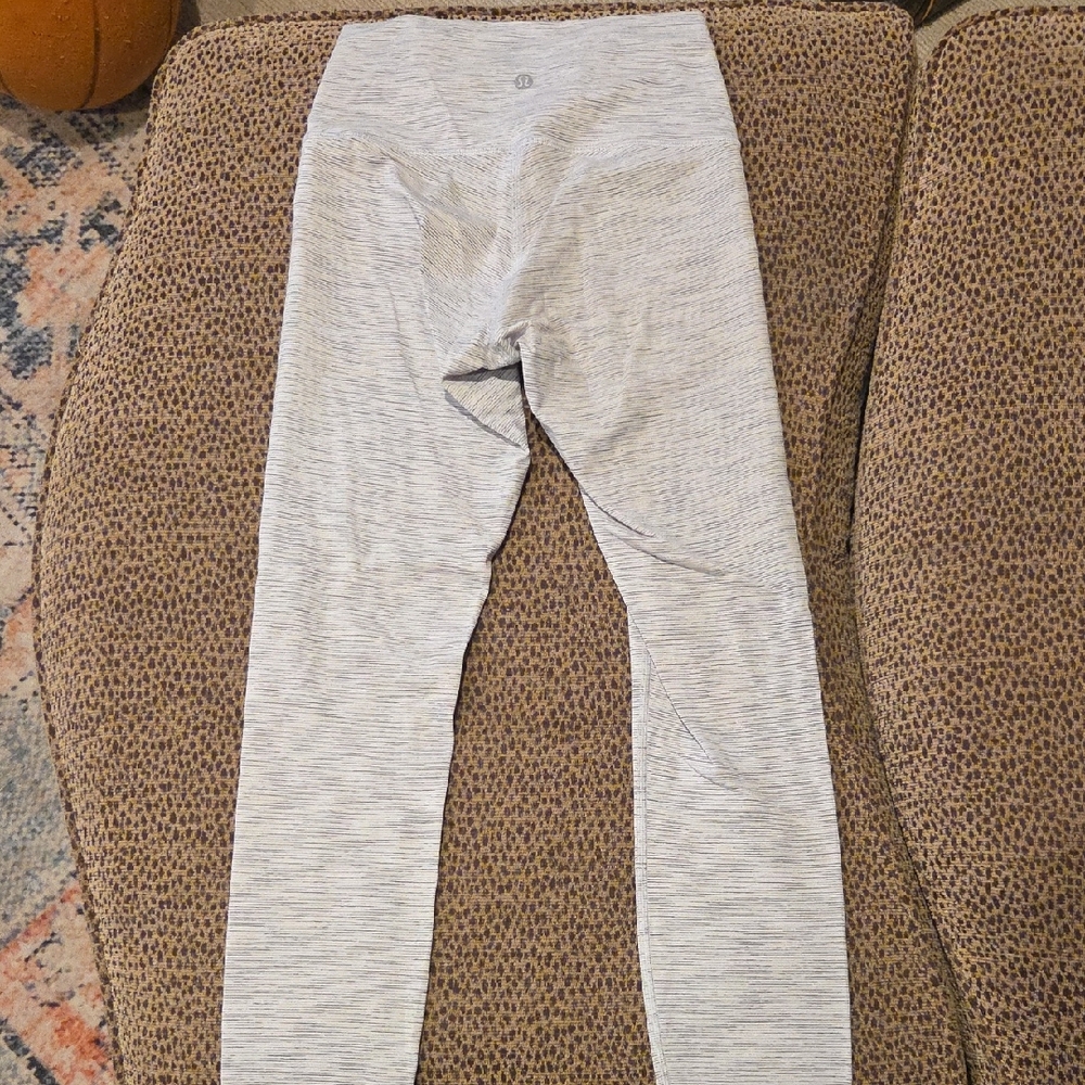 lululemon athletica Light Gray Womens Leggings